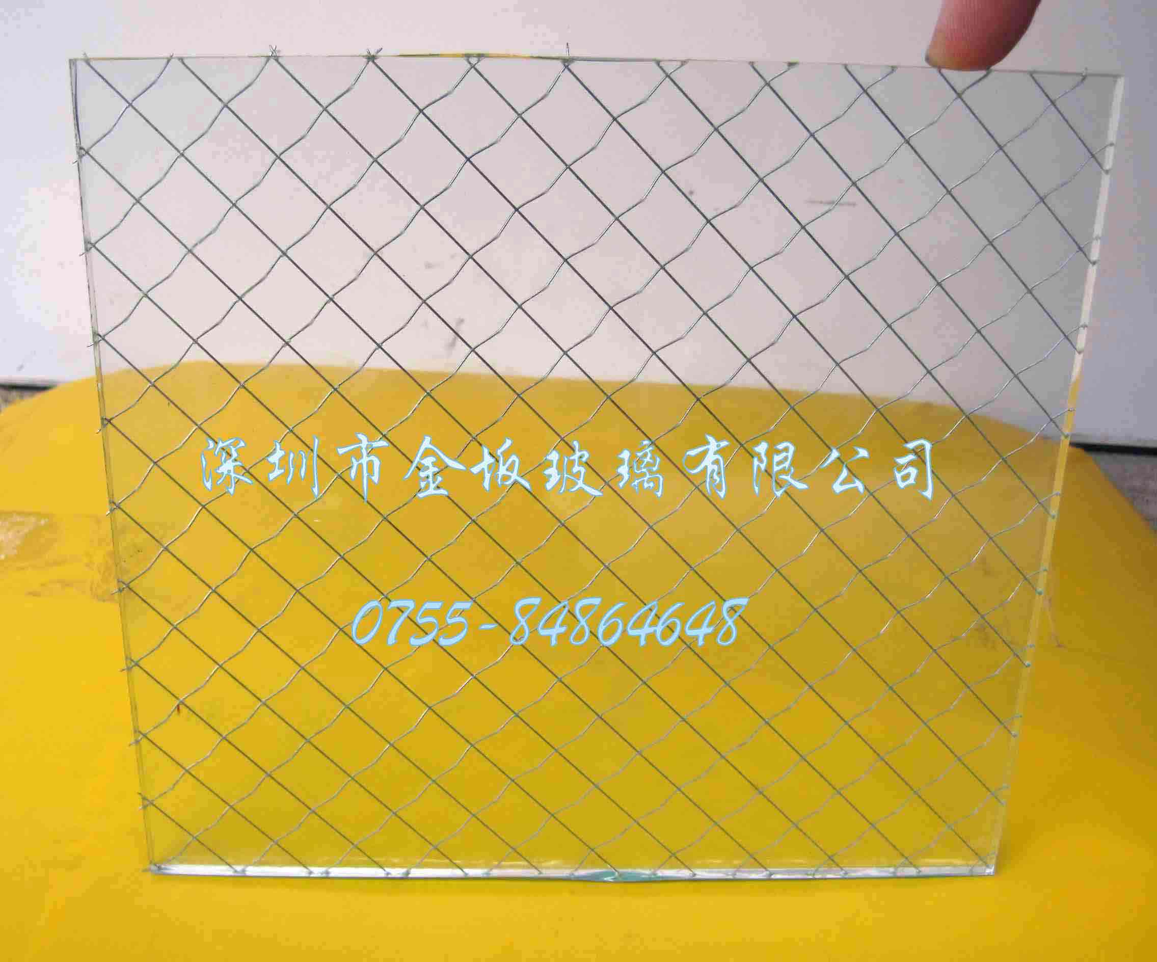 上海夹丝玻璃成批出售/特种夹丝玻璃