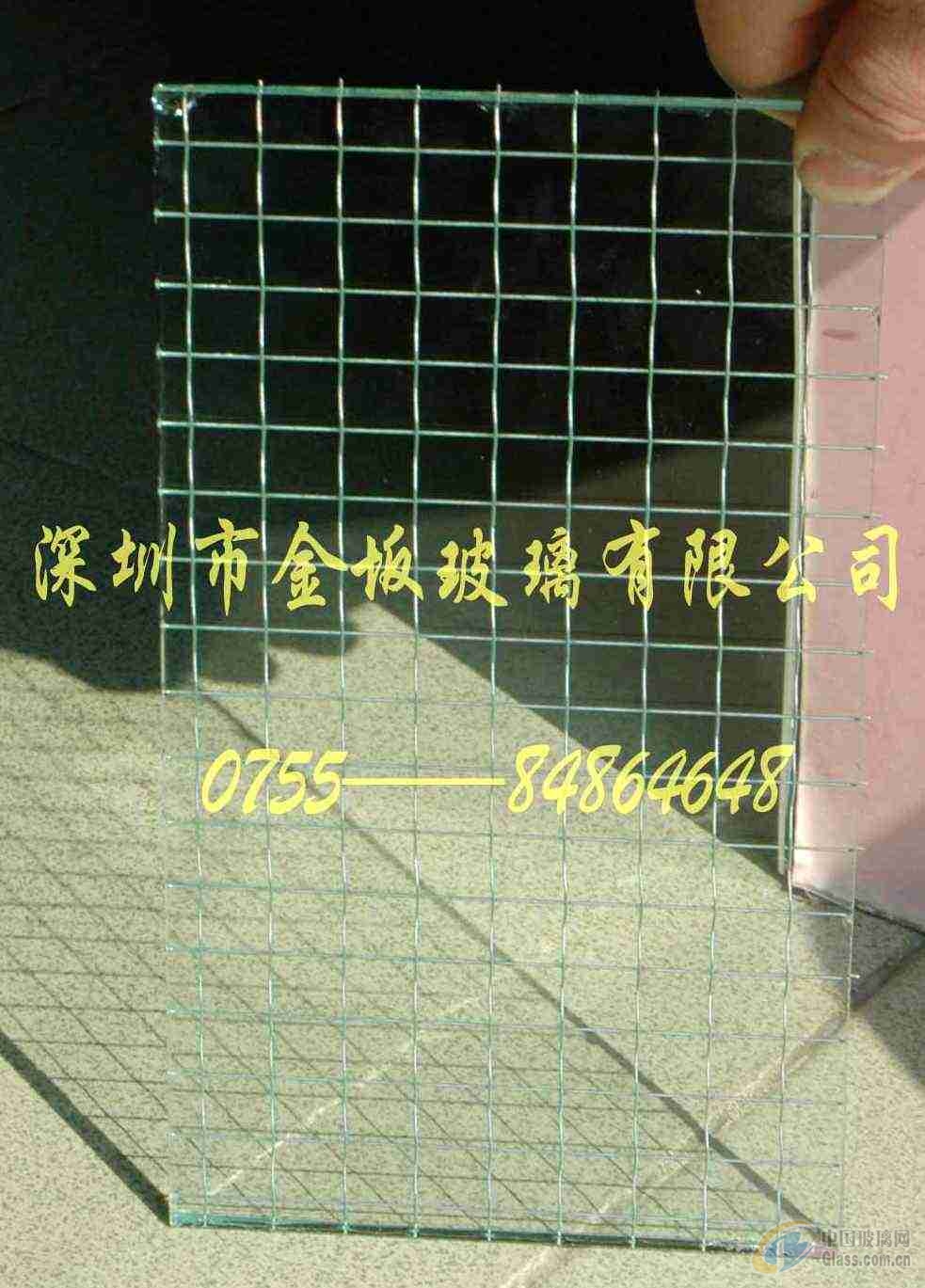 上海夹丝玻璃成批出售/特种夹丝玻璃