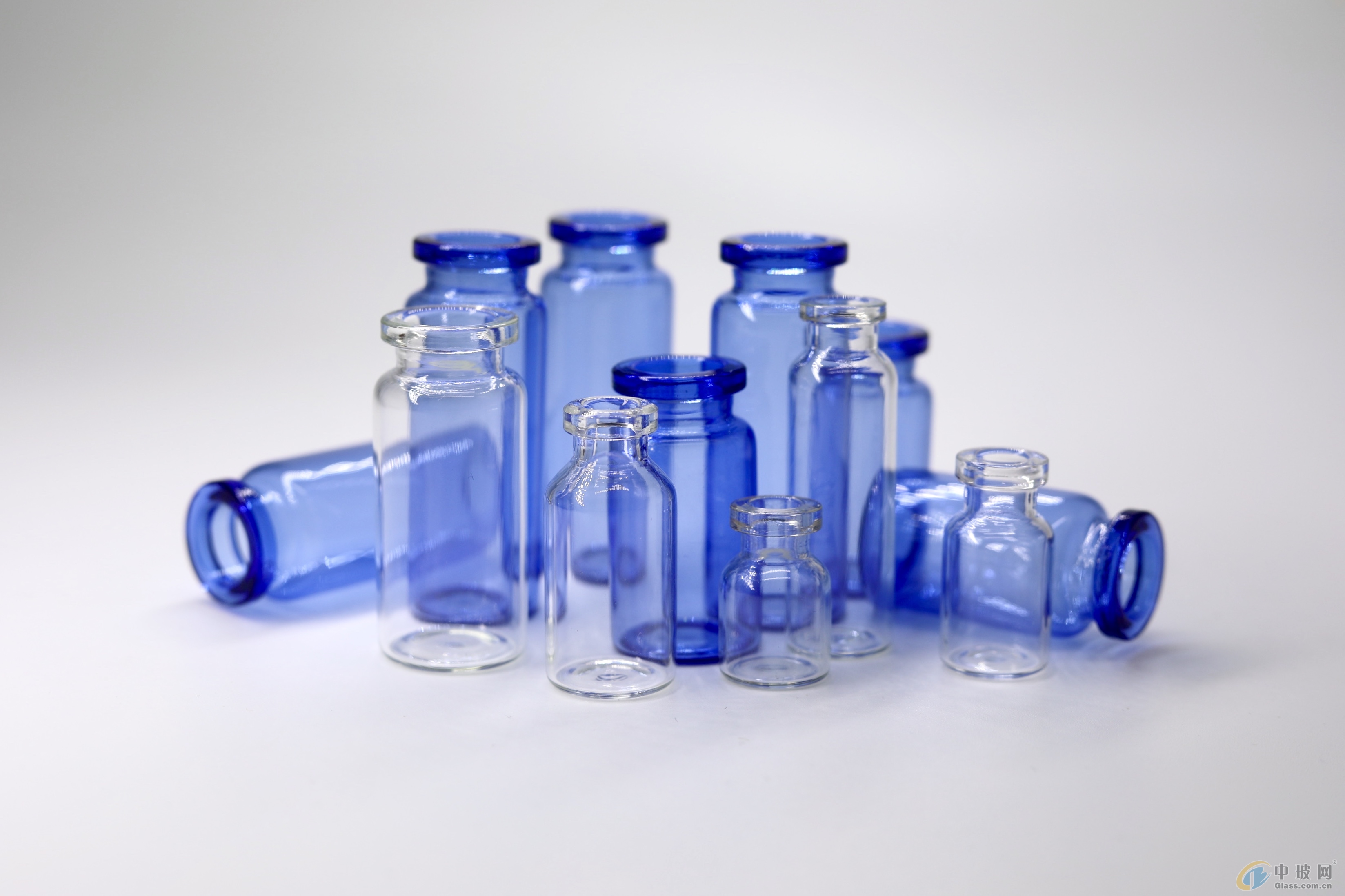 管制瓶蓝色玻璃瓶口服液瓶