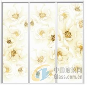 玻璃推拉衣柜门打印机
