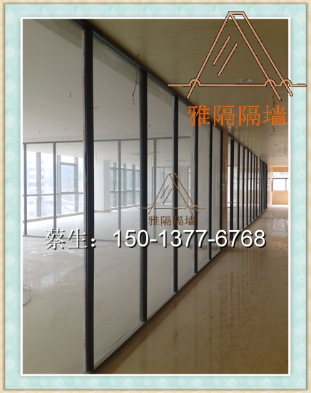 珠海玻璃隔断夹百叶多少钱