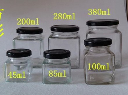 玻璃罐,2000毫升玻璃罐,2000毫升玻璃储物罐