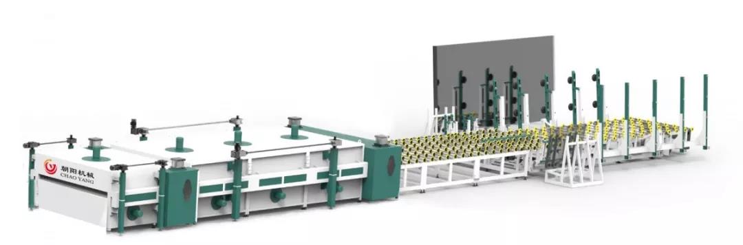 朝阳玻切高等智能夹层玻璃生产线