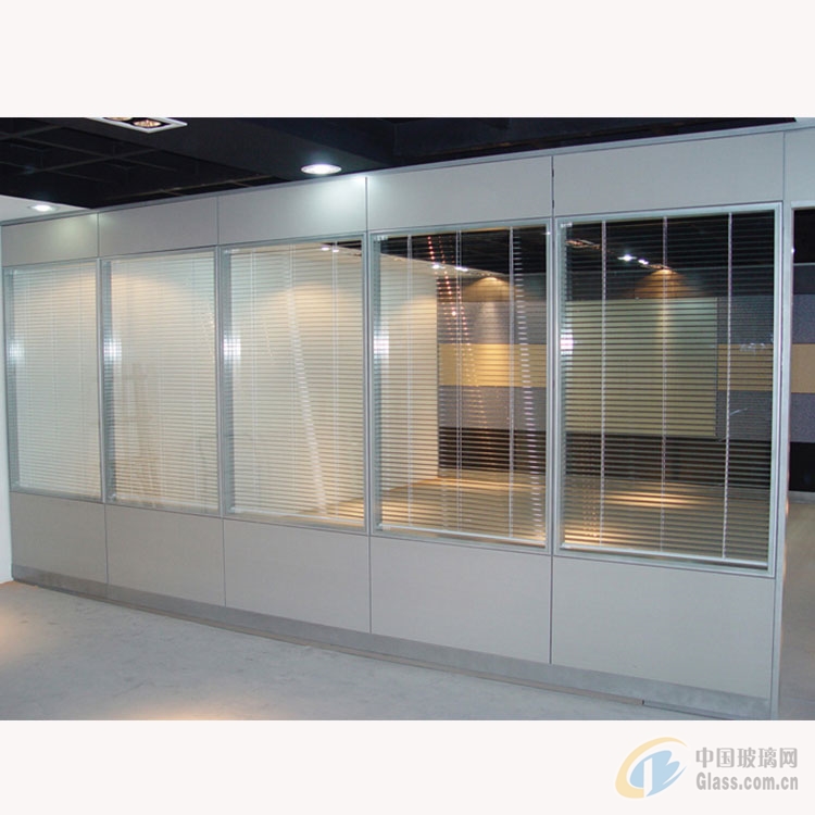中空百叶玻璃 办公室会议厅展厅中空玻璃内置百叶玻璃