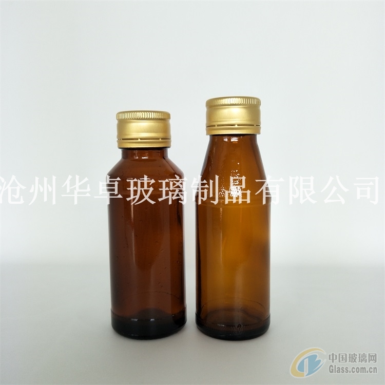 广州华卓批发75ml口服液瓶 模制玻璃瓶质量标准