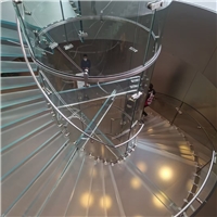旋转楼梯、弧形楼梯、防滑楼梯、玻璃楼梯、热弯玻璃、多曲玻璃、弯钢玻璃