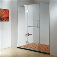 批发淋浴房玻璃平钢弯钢玻璃定制8-15MM厚度丝印图案