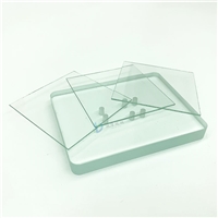 诚隆定做超白材质 化学镀膜钢化玻璃 超白玻璃厂