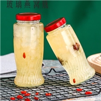 高端創(chuàng)意燕窩玻璃瓶，100ml鮮燉燕窩玻璃瓶，高端燕窩分裝玻璃瓶