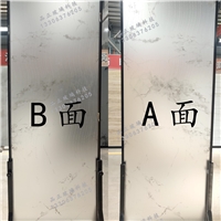高溫絲印玻璃2025年網(wǎng)紅極簡門玻璃