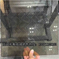 可裁可鋼化高溫彩釉絲印玻璃裝飾玻璃
