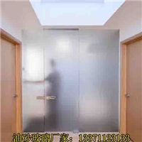 極簡門玻璃裝飾玻璃高溫彩釉玻璃油砂玻璃