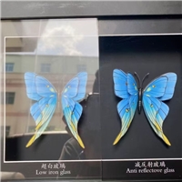 AG防眩鋼化玻璃AG高透絲印顯示器鋼化玻璃顯示屏AG防眩玻璃