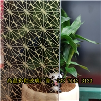 高溫彩釉絲印鋼化玻璃極簡門隔斷櫥柜門玻璃