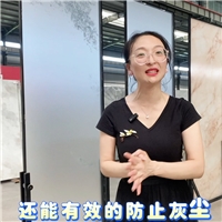 高溫彩釉半透隔斷極簡(jiǎn)門(mén)玻璃