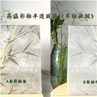 彩釉玻璃異地可鋼化