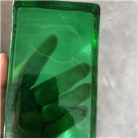 廠家實心水晶玻璃磚透明彩色水晶磚酒吧客廳隔斷背景墻方形隔斷磚