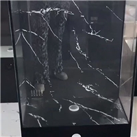 玻璃巖板魚缸玻璃可定制圖案