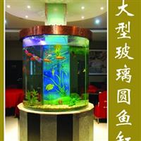 大型玻璃魚缸|圓魚缸