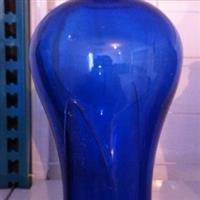 藍(lán)色玻璃酒瓶林河酒瓶