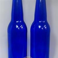 300mlcobalt blue beer glass bottle