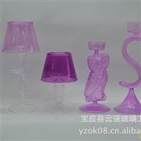 玻璃工藝品、玻璃燭臺