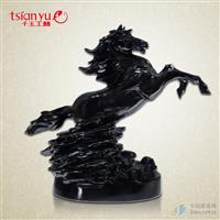 黑馬追風(fēng) 琉璃禮品工藝品