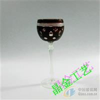 手工刻花玻璃杯 碗 高腳杯