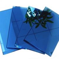 供应4-10毫米宝石蓝玻璃及宝石蓝镀膜玻璃