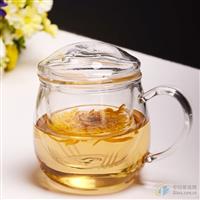 成批出售高硼硅耐熱玻璃杯 玻璃茶具