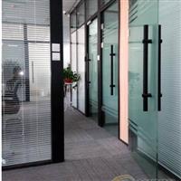 北京辦公室隔斷，雙玻百葉辦公隔斷