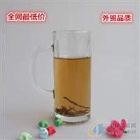 徐州玻璃瓶廠(chǎng)家成批出售透明玻璃水杯 帶把啤酒杯