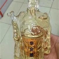 財(cái)神工藝玻璃酒瓶家居擺件