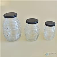 螺纹蜂蜜燕窝酱菜密封喜蜜蜂蜜场专项使用玻璃瓶