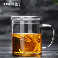 加厚耐熱透明水杯玻璃杯