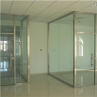 太原玻璃门制作办公隔断 安装更换钢化换中空玻璃