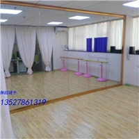 广州专业墙面镜子安装练功镜子安装移动舞蹈镜子安装