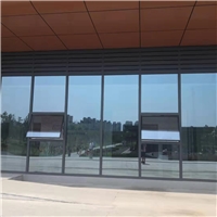 贵州遵义酒店玻璃幕墙8毫米low-e中空钢化玻璃