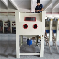 江門噴砂機廠家 鑄銅件翻新高壓噴砂機