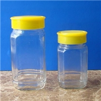 徐州誉华玻璃瓶厂家供应高白料玻璃蜂蜜瓶