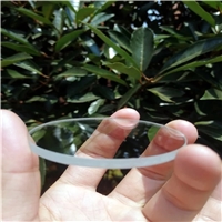 圆形玻璃镜片 光学仪表钢化玻璃