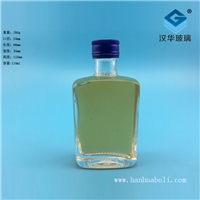 徐州生產(chǎn)100ml長方形玻璃酒瓶價(jià)格