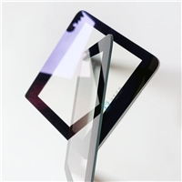 AR玻璃 带丝印的AR镀膜玻璃 钢化玻璃