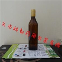 棕色方形酒瓶 氣密性好 舒緩反應林都廠家質量上乘