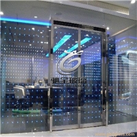 LED光电玻璃 电梯LED发光玻璃