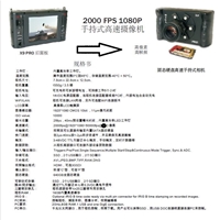 mega speed高速攝像機X9Pro高像素、高幀頻，采用新探測器
