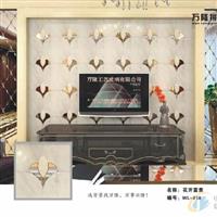 花開(kāi)富貴 工藝拼鏡玻璃生產(chǎn)廠家