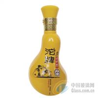烤花玻璃酒瓶500ml工藝酒瓶顏色彩色噴涂 白酒酒瓶