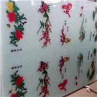 長(cháng)期供應絲印玻璃
