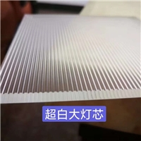 壓花玻璃——超白大燈芯，水晶，聚光，
